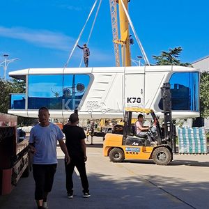 Oferta Especial en China, Casa Personalizada, Casa Prefabricada, Casa Prefabricada Pequeña, Moderna y Lujosa, Habitación Tipo Cápsula Espacial para Hotel - Product Image 4