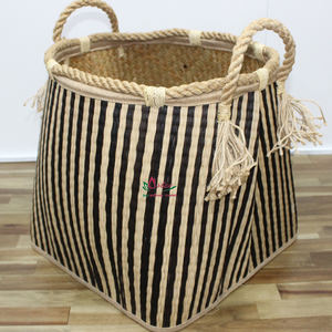 Artex Dong Thap Cestas de mimbre para almacenamiento en casa Hojas de Palma Cajas de regalo hechas a mano - Product Image 1