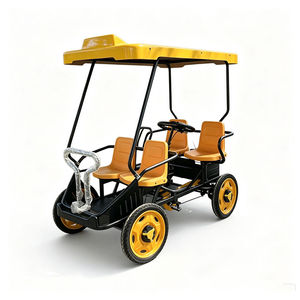 Yisen, Carro de Turismo de 4 Ruedas y 4 Asientos, Accionado con Pedales, 50 kg - Product Image 1