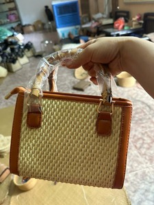 Venta al por mayor de moda de las señoras bolsos de hombro Crossbody de cuero genuino Vintage tejido bolso de mano de alta calidad para las mujeres - Product Image 3