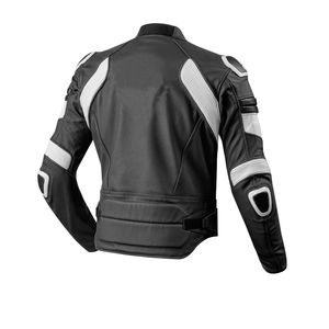 Chaqueta de carreras de cuero de seguridad para bicicleta de motor de cuero de vaca 100% de diseño personalizado de Standard International - Product Image 3