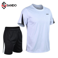 Uniformes de tenis de diseño personalizado para hombre, conjunto de ropa deportiva cómoda, uniforme de jersey para fitness al aire libre