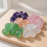 Nouveau design de cristal d'aquarium écologique pour la décoration, pierre brute gravée, avec puce lumineuse, poids, exportateur d'usine, ceinture lumineuse, capteur de lumière