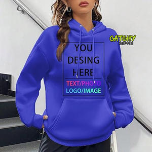 เสื้อสเวตเชิ้ตผ้าฟลีซ GSM สูง คอกลม อุ่นสบายสำหรับฤดูหนาว สวมใส่สบายๆ สำหรับผู้ชายและผู้หญิง รับสกรีนโลโก้ ขายส่ง - Product Image 3