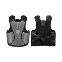 Protection de Poitrine en Cuir de Haute Qualité pour l'Entraînement Sportif – Confortable, Absorption des Chocs, Respirante – Idéale pour la Gym