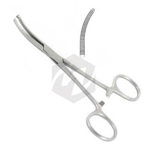 Pinzas hemostáticas Kocher, pinza quirúrgica recta de 6,5 pulgadas, pinzas de bloqueo de acero inoxidable, instrumentos médicos veterinarios dentales - Product Image 1
