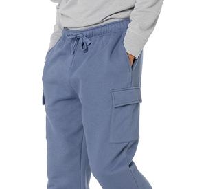 Pantalones de chándal cómodos de lona para hombre, forro polar suave y pesado, colores personalizados, estilo informal, secado rápido, transpirable, Invierno - Product Image 2