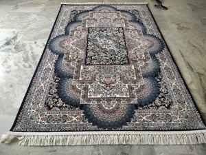 พรมขนสัตว์ทำด้วยมือพรมปูพื้นสไตล์เปอร์เซียคุณภาพระดับพรีเมียมสำหรับตกแต่งพื้นในบ้านและโรงแรม - Product Image 6