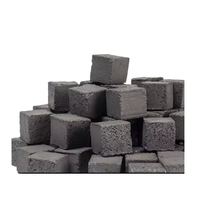 Charbon de coco 100% naturel pour chicha, briquettes de qualité supérieure, faible teneur en cendres, longue durée de combustion, OEM, marque privée, coquilles de 2-3cm, qualité supérieure 2 2