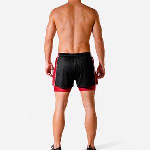 <b>Men's</b> Summer Casual Style Quick Dry Mesh Swim Trunks Custom Logo Printed Eco-Friendly Solid Pattern <b>Shorts</b> OEM Service Available - Product Image 5