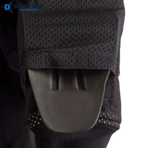 Sweat-shirt de protection pour moto d'hiver renforcé en Kevlar avec doublure en polaire unisexe résistant aux abrasions - Product Image 6