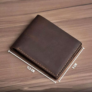 Crazy Horse Portefeuille en cuir véritable RFID Blocage Slim Protect Pop up Titulaire de la carte CHW-0020B - Product Image 2