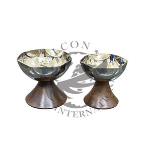 Bol à Chocolat en Métal avec Quatre Pieds Excellente Qualité Fait à la Main Classique Élégant Fantaisie Designer Nouveau Bol à Chocolat en Gros - Product Image 2