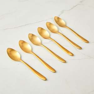Hot Sale Customized Logo Metal <b>Gold</b> <b>Spoon</b> For Wedding Restaurant Hotel Use in Best Price - Product Image 6