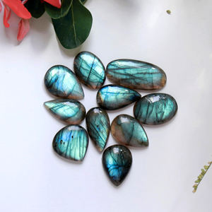 หินลาบราโดไรต์เปลี่ยนสีธรรมชาติ สำหรับทำเครื่องประดับ ขายส่งจำนวนมาก - Product Image 5