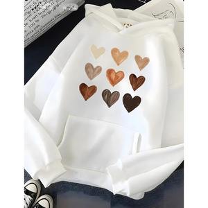 Pull décontracté à capuche avec logo conçu Collection hiver à manches longues sur mesure Sweats à capuche grande taille pour femmes Produit tendance - Product Image 6