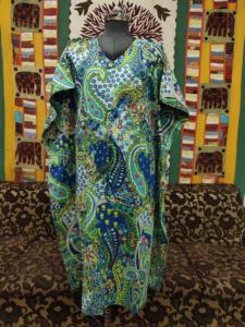 Taille libre Boho coton caftan robe dentelle vêtements d'été femmes vêtements de villégiature plage vêtements de nuit plage couvrir robe de soirée - Product Image 5