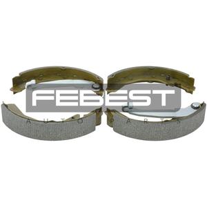 Pastiglie freno posteriori FEBEST (1002-M200R) - Product Image 1