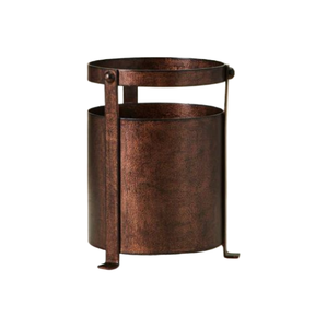 La mejor venta de Cubiertos de Metal marrón rústico oscuro boda fiesta restaurante hogar Hotel uso cuchara forma cocina esencial precio bajo - Product Image 5