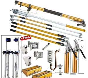 Nuevo Juego de Herramientas Profesional para Encintado y Acabado Automático de Paneles de Yeso, Venta Directa de Fábrica, Económico, con Herramientas Adicionales - Product Image 1