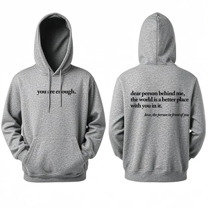 Unisex Pullover <b>Hoodie</b> Autumn and Winter Warm Long-sleeved Digital Printing 100% <b>Polyester</b> - Product Image 6