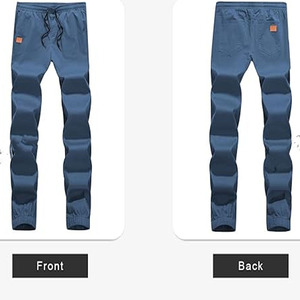 กางเกงฮิปฮอปย้อนยุคเอวสูงกางเกงสเวตเตอร์ลำลองกางเกงโอเวอร์ไซส์มีกระเป๋าด้านข้างกางเกงทำโดยชุดเดรสกีฬาปรับแต่งได้ - Product Image 5