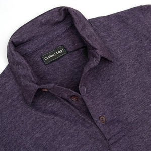 Camisas de Golf con logotipo personalizado para hombre, Polo de manga corta seca, rendimiento de impresión, absorción de humedad, 92% de poliéster, 8% de LICRA - Product Image 4