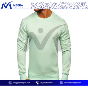 Sweat-shirt classique pour hommes 100% coton doux et durable brodé coupe décontractée pour le travail sportif ou un usage quotidien - Product Image 2