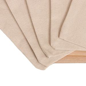 ถุงผ้าฝ้ายธรรมชาติไม่มีลายพิมพ์โลโก้แบบใช้ซ้ำได้ - Product Image 3