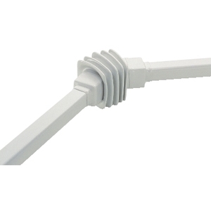 Giunto per Tubi Articolati SCHNEIDER ELECTRIC NSYCMUIA50 Quadrato 50mm in Acciaio Fuso RAL 7040 per S3CM HMI Encl. - Componente Industriale - Product Image 1