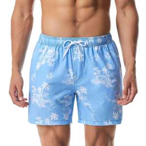 Shorts de Baño Personalizados con Impresión por Sublimación Completa, Tela Elástica de Alta Calidad, Shorts de Playa para Hombre, Logotipo Personalizado, OEM/ODM Disponible - Product Image 3