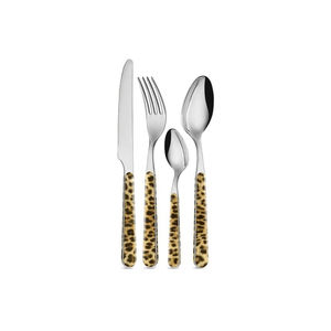 Venta de tendencia caliente Proveedores indios a un precio más barato Elegante cuchillo de acero inoxidable Tenedor Cuchara Cubiertos Juego de cubiertos para cafetería - Product Image 6