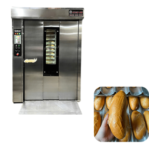 Horno giratorio vietnamita al por mayor de 32 bandejas con carro Altuntop Video Soporte técnico Horno Pan francés eléctrico de Vietnam - Product Image 1