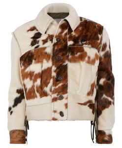 Chaqueta de Cuero Vacuno Nueva, Casual, Resistente al Viento, Ecológica, de Grano Completo para Hombre, Chaqueta de Lona, Pantalón, Cuello Alto, Logotipo Frontal - Product Image 4