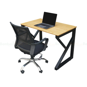 KBamboo Laptop <b>Desk</b> 100x60cm Foldable Wooden with <b>Shelf</b> - Product Image 5
