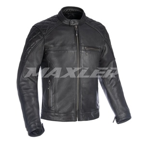 Veste en cuir pour moto, vente directe d'usine, confortable, style racing, pour homme, dernier design. - Product Image 1