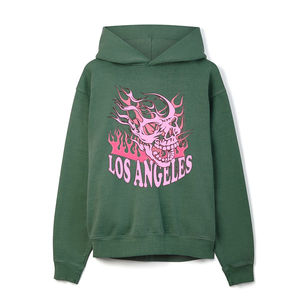 Heavyweight Pull Over 100% Cotton Sudaderas con capucha para hombre Stringless Fleece Plain DTF Printing Unisex Serigrafía Sudaderas con capucha y sudaderas - Product Image 3