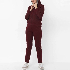 Fabricante Líder, Precio de Fábrica, Chándales con Capucha para Mujer Más Vendidos, Última Moda 2026, Casual, Ecológico, 100% Algodón con Peluche - Product Image 4