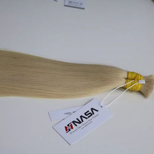 Extensions de cheveux en vrac les plus tendances Cheveux vietnamiens Double noyés 100 grammes Couleurs claires 32 pouces - Product Image 1