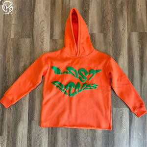 เสื้อฮู้ดฮิปฮอปแขนยาวมีฮู้ดเสื้อสเวตเชิ้ตแฟชั่นพิมพ์ลายการ์ตูนเสื้อสวมหัวตะวันตกออกแบบได้ตามต้องการ - Product Image 4