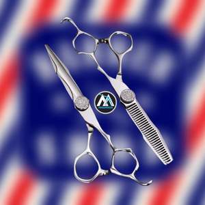กรรไกรตัดผมสแตนเลสแบบมืออาชีพประเภทความงาม - Product Image 2