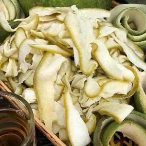 Rodajas de cáscara de pomelo seco al precio más barato, tiras de piel de pomelo secas para aperitivos veganos saludables para exportación al por mayor - Product Image 1