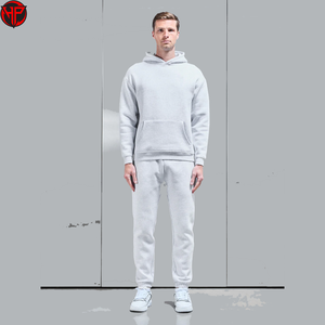 Survêtements pour hommes en coton 100% personnalisés, pantalons de survêtement à capuche, ensembles de jogging, survêtements en molleton lourd, survêtement en molleton fabriqué - Product Image 1