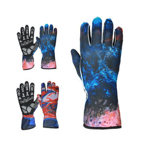 Dernier arrivage de gants complets pour entraînement de karting Gants de sport respirants, coupe-vent, imprimés avec écran tactile - Product Image 1