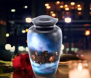 Urnas de cremación para adultos de aluminio 100% de primera calidad al mejor precio del mercado del fabricante mejor listado - Product Image 2