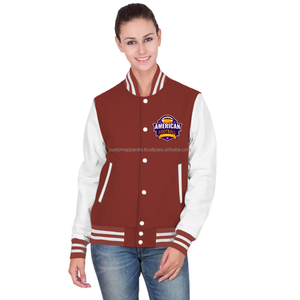 Everyday Women's Cotton <b>Quilted</b> Breathable Varsity Jacket with Embroidery & Dyed Finish Casual Comfortable Winter Wear - Product Image 1