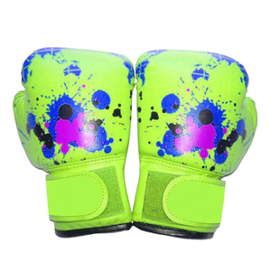 2026 Hot Sale High Leather Boxing <b>Gloves</b> Customized Design Sparring <b>Gloves</b> <b>Moisture</b> Wicking Breathable Hook Loop Closure Outdoor - Product Image 2