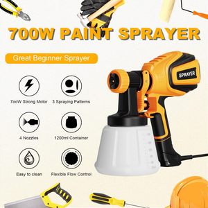 Pistolas pulverizadoras de alta presión de 2,0mm, máquina pulverizadora de pintura sin aire eléctrica, <span class=keywords><strong>pistola</strong></span> pulverizadora de pintura <span class=keywords><strong>para</strong></span> coche Hvlp portátil - Product Image 2