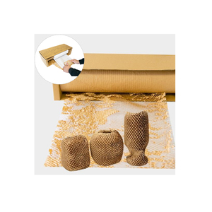 Dispensador de cartón, totalmente reciclable para embalaje, envoltura de panal móvil, Papel Kraft ecológico - Product Image 5