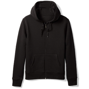 Pull à capuche en coton pur pour hommes, col zippé, haute qualité, OEM, prix de gros, grande taille, hiver, mode extérieure - Product Image 3